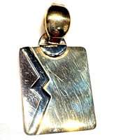 Pendant Piastrina in Gold PIASTRINA SOLO ORO F Q/Z 4.80 BGR